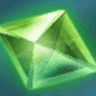 緑の大結晶