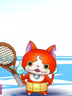 ジバニャン_立ち絵_白猫テニス