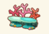 サンゴのソファ