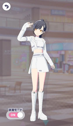 [笑顔で手を振って]白石杏のオリジナル