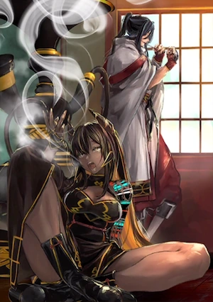 うたわれ_充ちゆく紫煙_イラスト