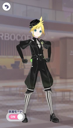 プロセカ 鏡音レン プロセカ】[ステージの知者]鏡音レンのカードイラストと衣装