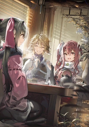 うたわれ_花咲く思い出_イラスト