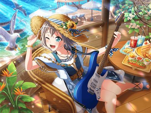 バンドリ ガルパ 夏の手前に咲く笑顔 青葉モカのスキルとイラスト Appmedia