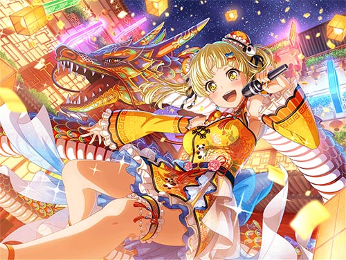 バンドリ！ガルパ】[龍、舞い踊る！]弦巻こころのステータスと