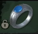 青銀の指輪