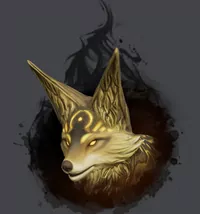 黄金コケ狐