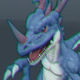 タイムストレンジャー_コアドラモン(青)_アイコン