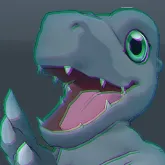 タイムストレンジャー_アグモン(黒)_アイコン