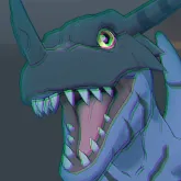 タイムストレンジャー_グレイモン(青)_アイコン