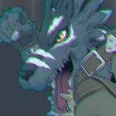 タイムストレンジャー_ワーガルルモン(黒)_アイコン