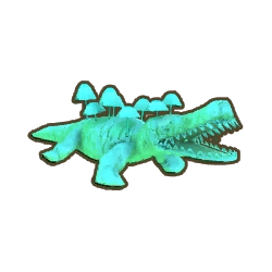 ディンカム_光るワニ_アイコン