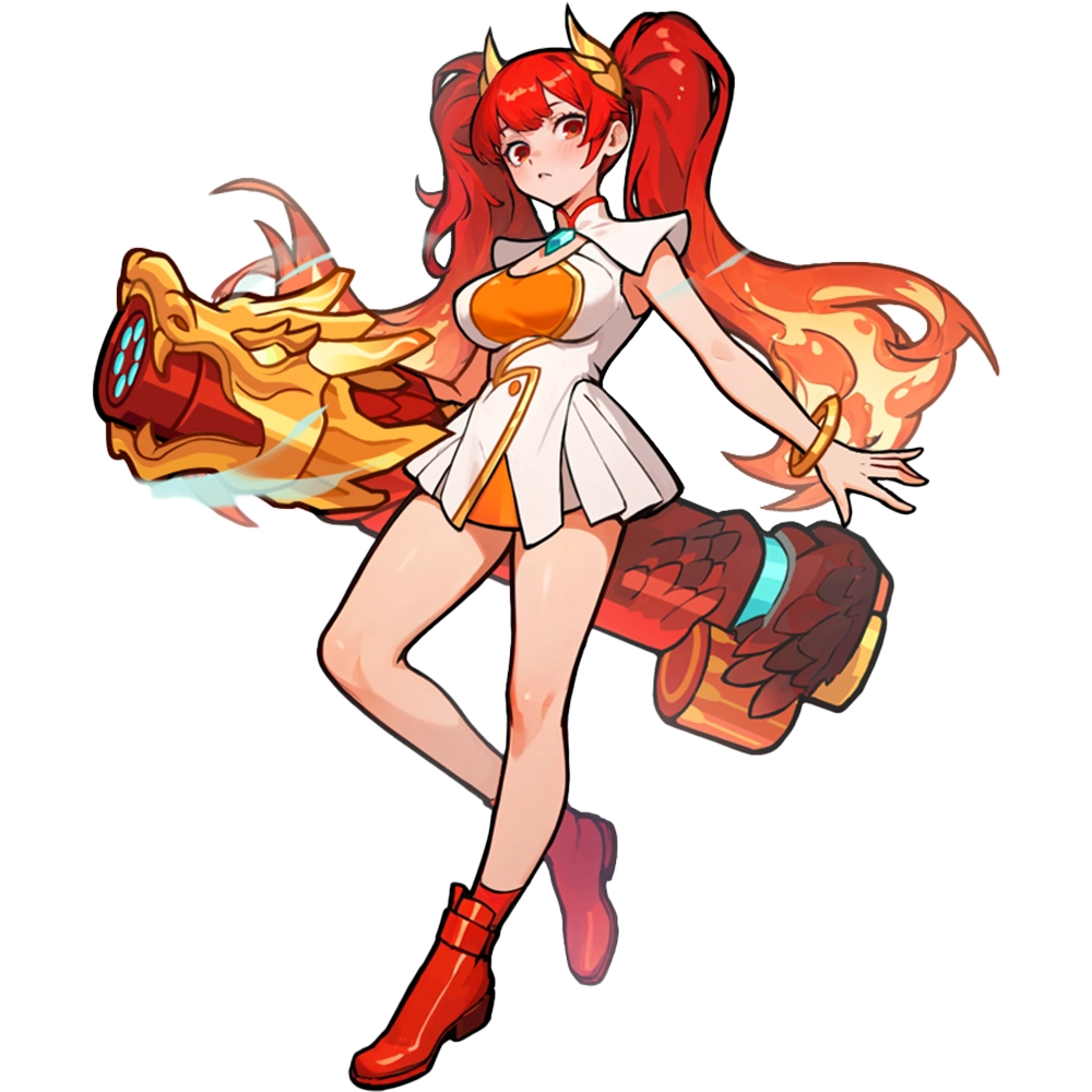 ドンドコヒーロー_孫尚香_紅蓮