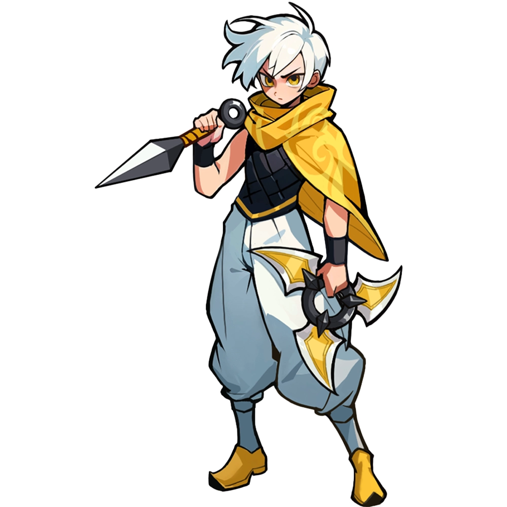 ドンドコヒーロー_隼白_デフォルト