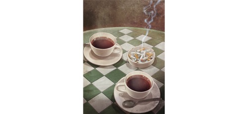 コーヒー＆シガレットの画像