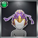 豪将の頭巾（紫）