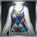 鱗タンクトップ