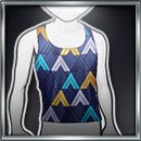 鱗タンクトップ