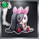 ブラックラビットドール