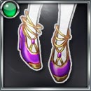 美将の輝く靴（紫）