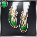 勇姫の輝く靴（緑）