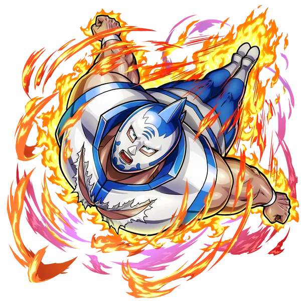 キン肉マン極タッグ乱舞_【モクテスマの炎】キン肉マンマリポーサ