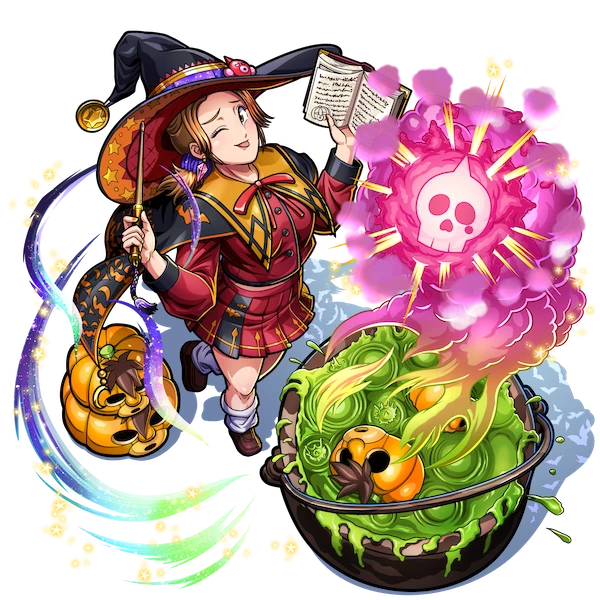 キン肉マン極タッグ乱舞_【お茶目な魔女見習い】二階堂凛子