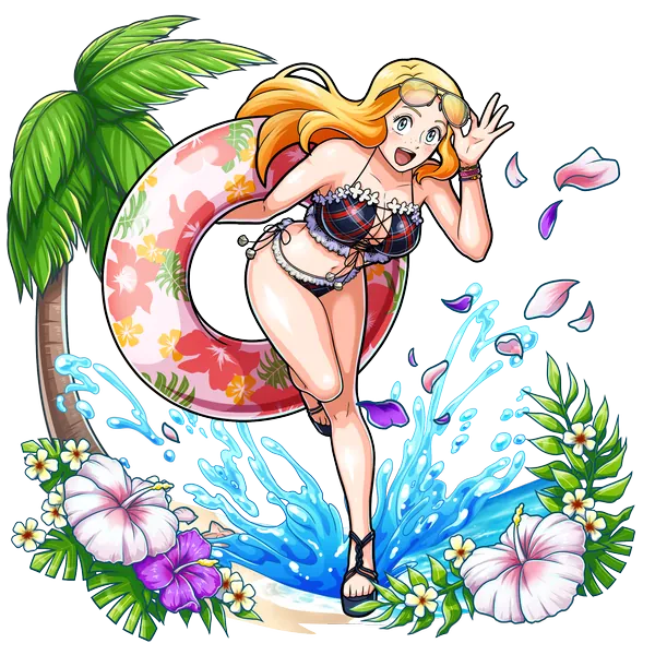 キン肉マン極タッグ乱舞_【リゾートサマー】アリサ