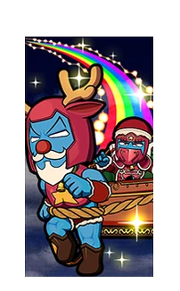 キン肉マン_【聖夜の西洋忍者】サタンクロス_聖技 クリスマス・ドリーマー