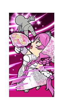 キン肉マン_【ブライダル・ディーバ】フィオナ_スキアッフォ・コン・イル・ブケ