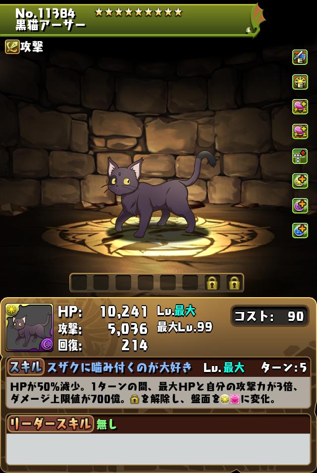 黒猫アーサー_画像
