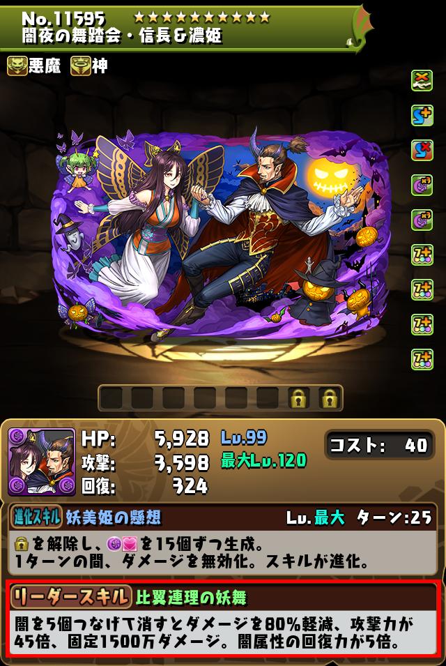 闇夜の舞踏会・信長＆濃姫_画像