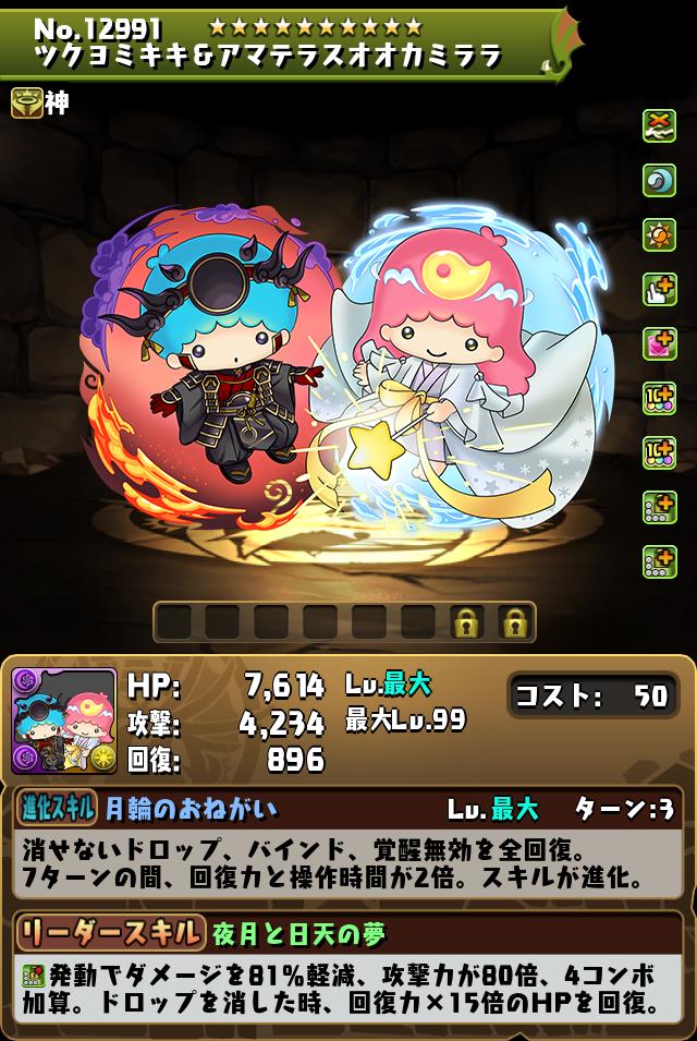 ツクヨミキキ&アマテラスオオカミララ_画像