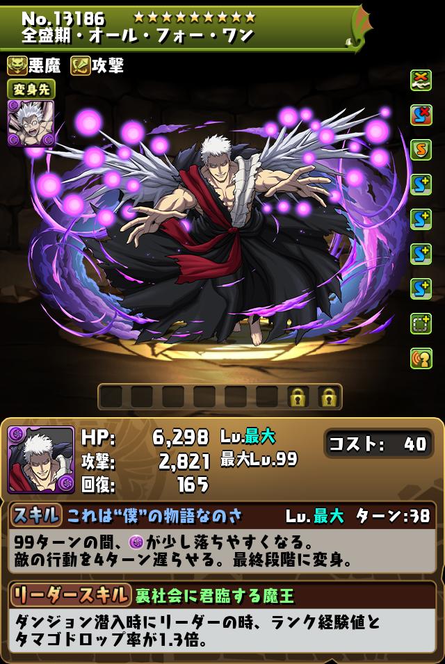 全盛期・オール・フォー・ワン_画像