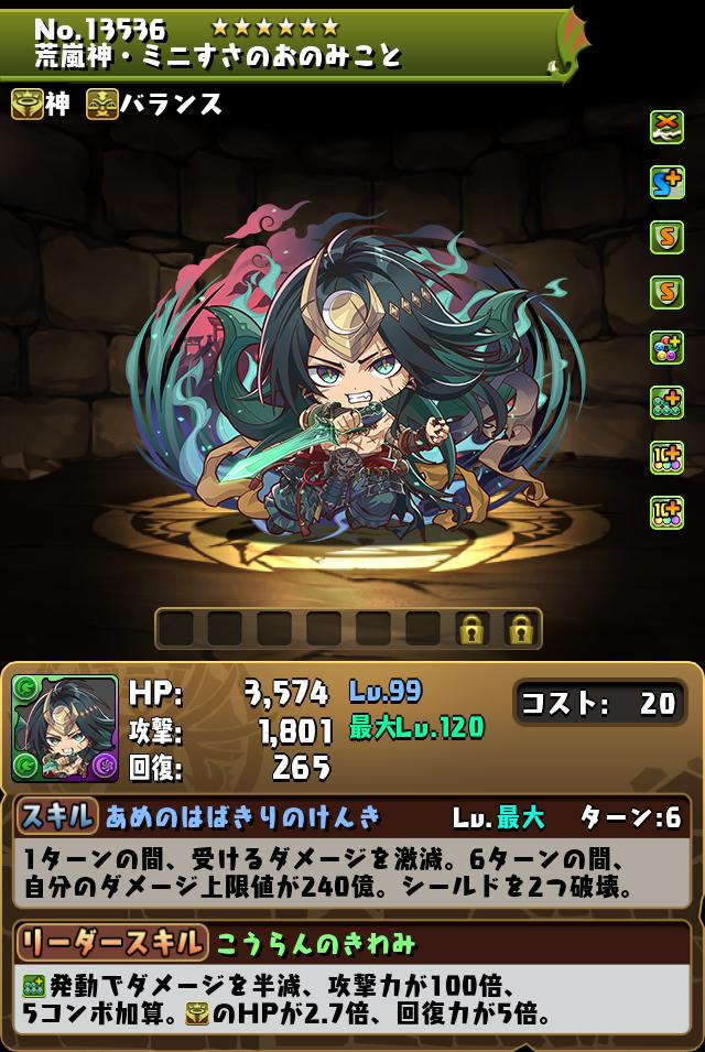 荒嵐神・ミニすさのおのみこと_画像