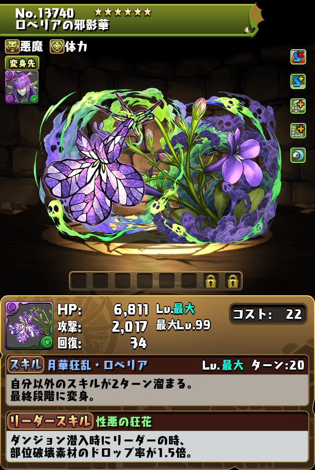 ロベリアの邪影華_画像