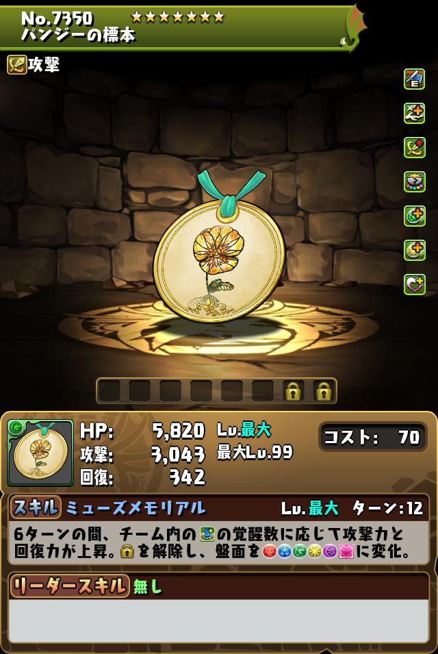 パンジーの標本_画像