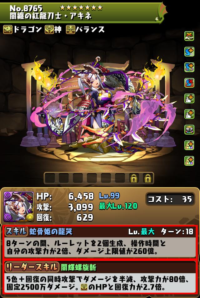 闇纏の紅龍刀士・アキネ_画像