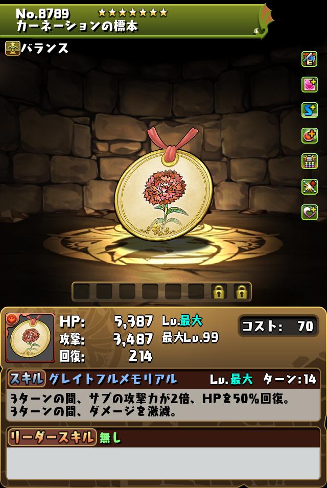 カーネーションの標本_画像