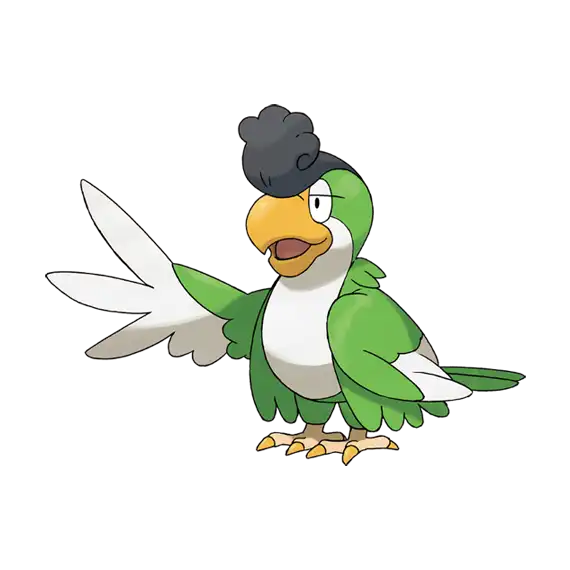 ポケモン_イキリンコ(グリーンフェザー)