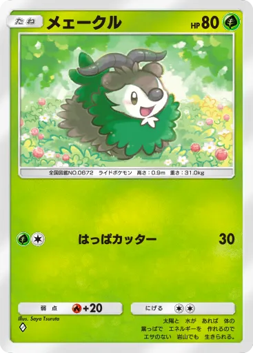 ポケポケ_メェークル