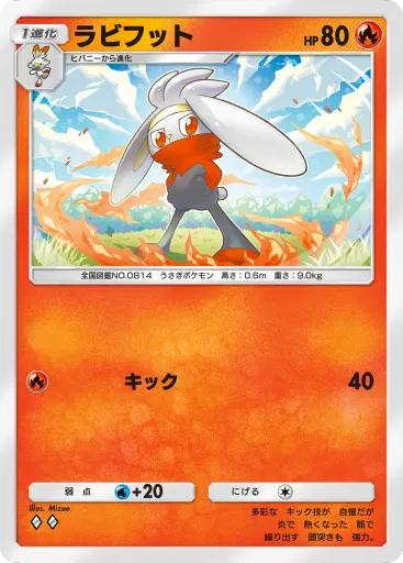 ポケポケ_ラビフット