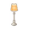 家具:オレンジギンガムのライトの画像