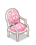 家具:ピンクの椅子の画像