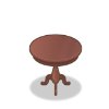 家具:マホガニー小テーブルの画像