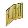 家具:竹の屏風の画像