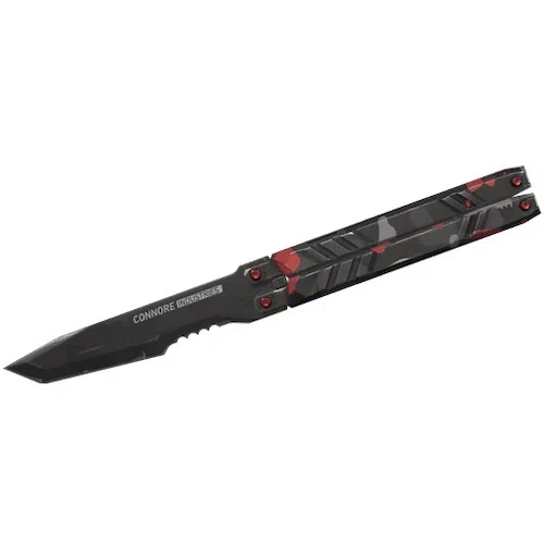 Recon Balisong Level 2 (Variant 1 Red Camo)_画像