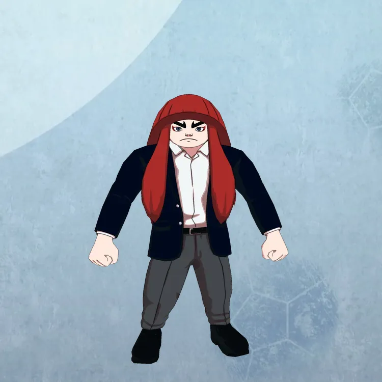 イナイレV_連獅子 乱十郎