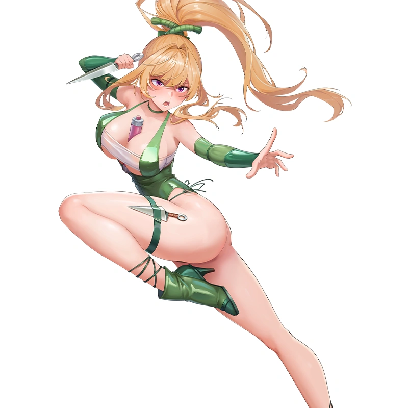 ヤバ少女_ツバキ_少女形態