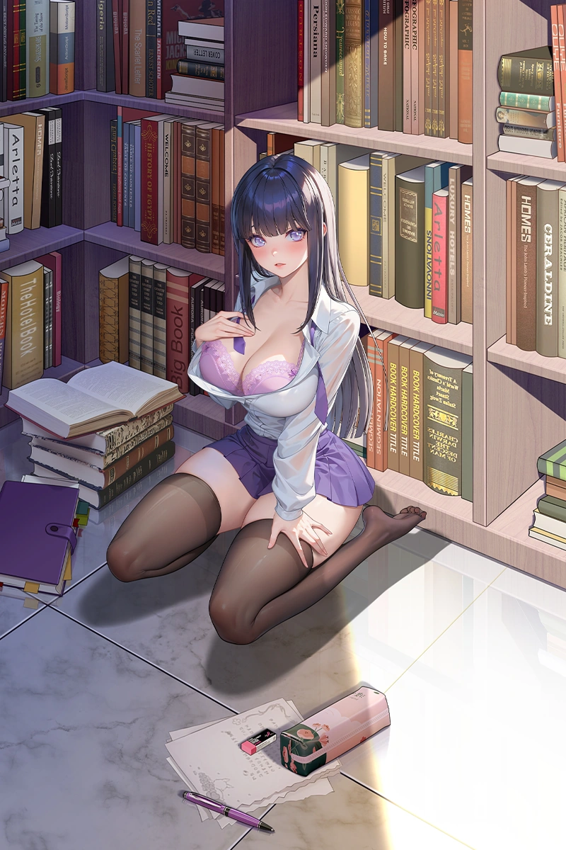 ヤバ少女_ルシファー_罪深い図書室